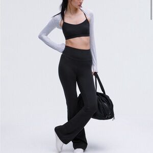 Lululemon athletica Groove Nulu high rise Black Flare Pants